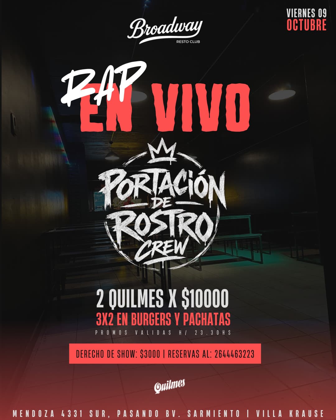 Portacion de Rostro Crew