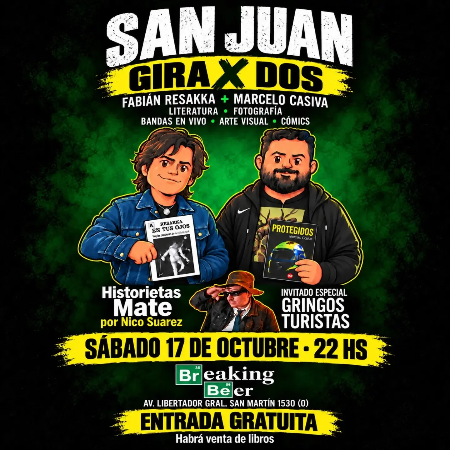 Fabian Resakka + Marcelo Casiva — Conferencias