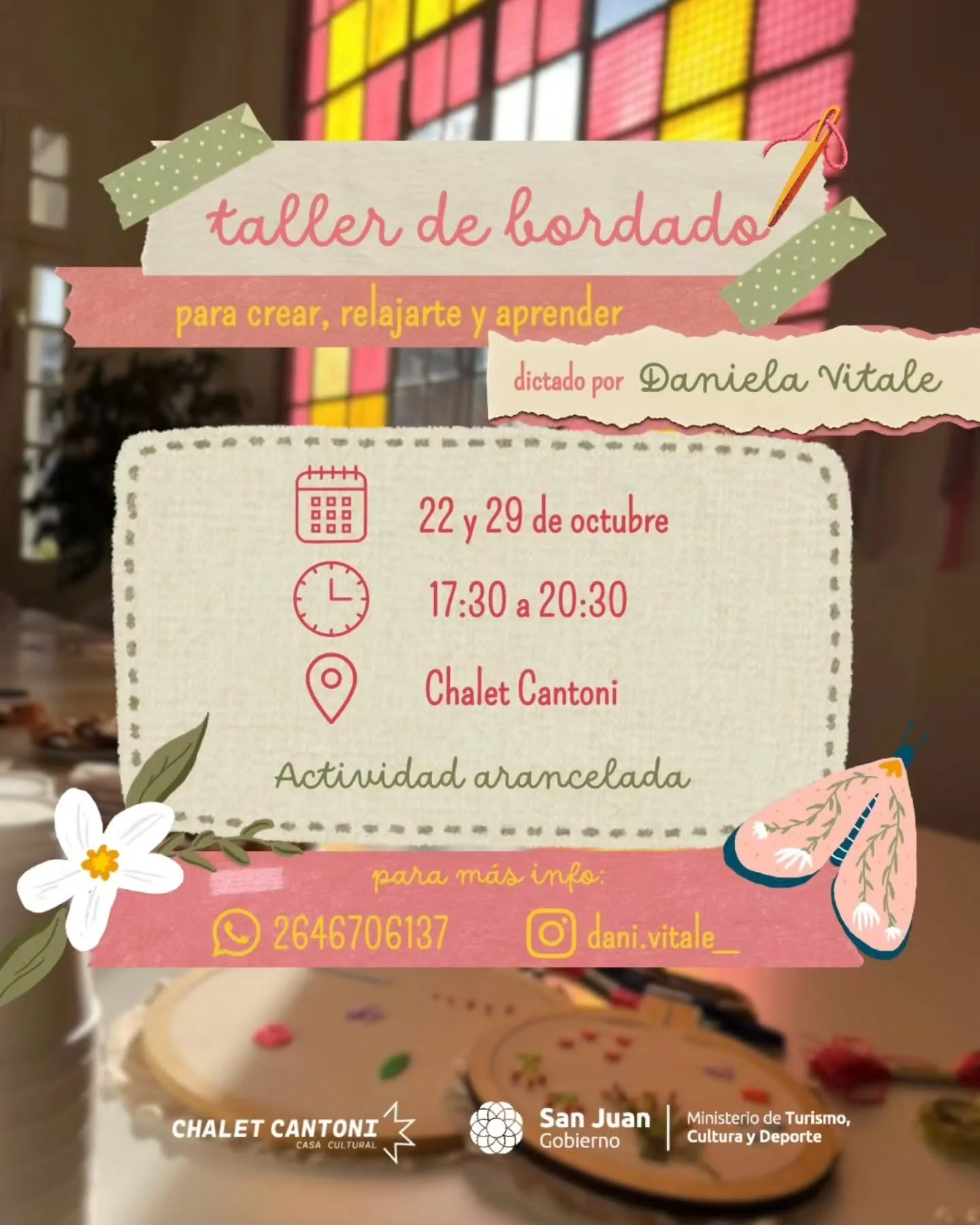 Taller de Bordado — Conferencias