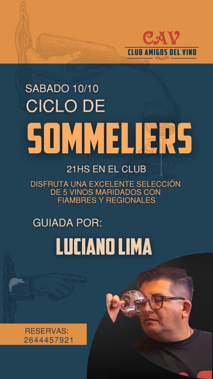 Ciclo de Sommeliers - Luciano Lima
