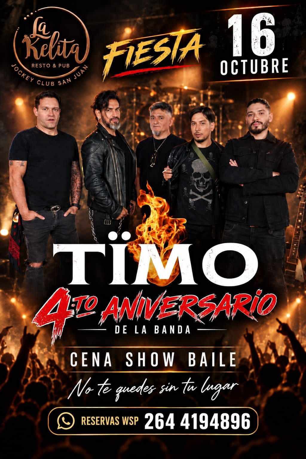 Timo - 4to Aniversario