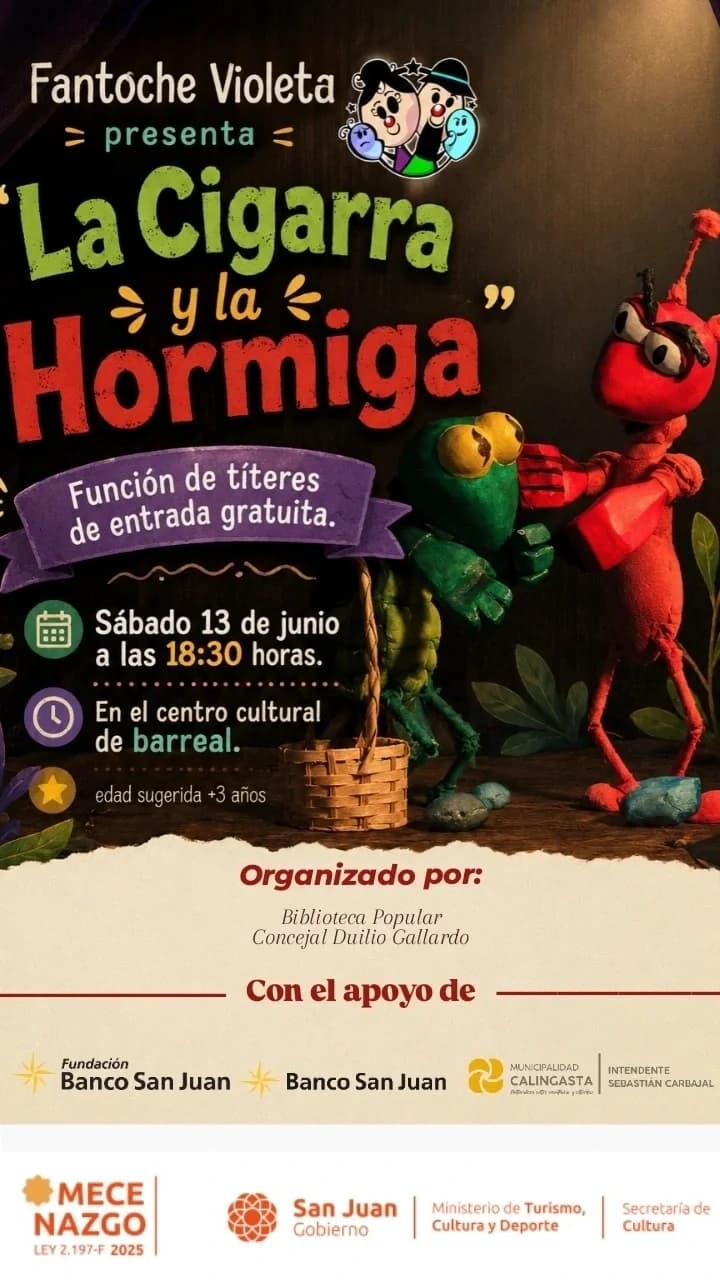 La Cigarra y La Hormiga