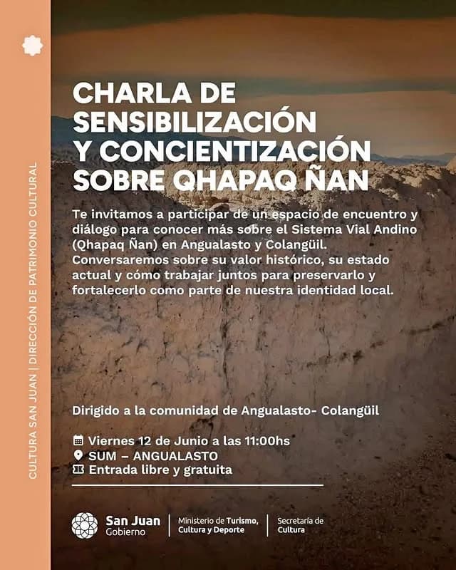 Charla de Sensibilizacion y Concientizacion Sobre Qhapaq Ñan