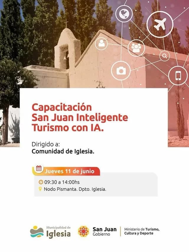 Capacitacion San Juan Inteligente Turismo con IA