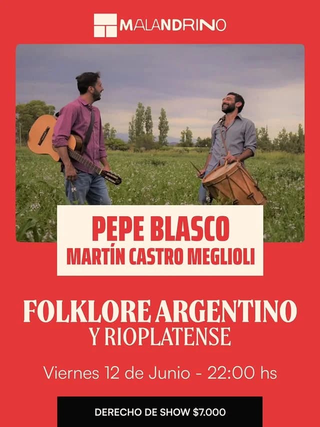 Pepe Blasco y Martin Castro Meglioli