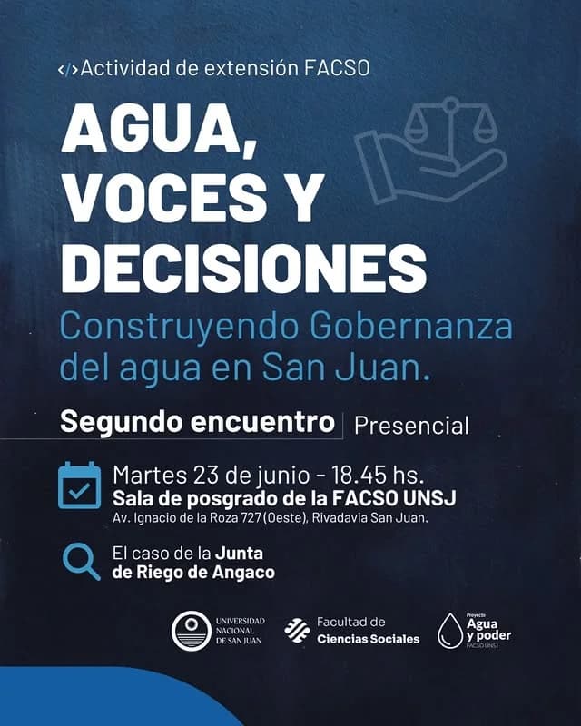 Agua, Voces y Decisiones: Construyendo Gobernanza del Agua