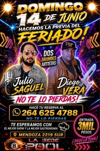 Julio Saguel y Diego Vera