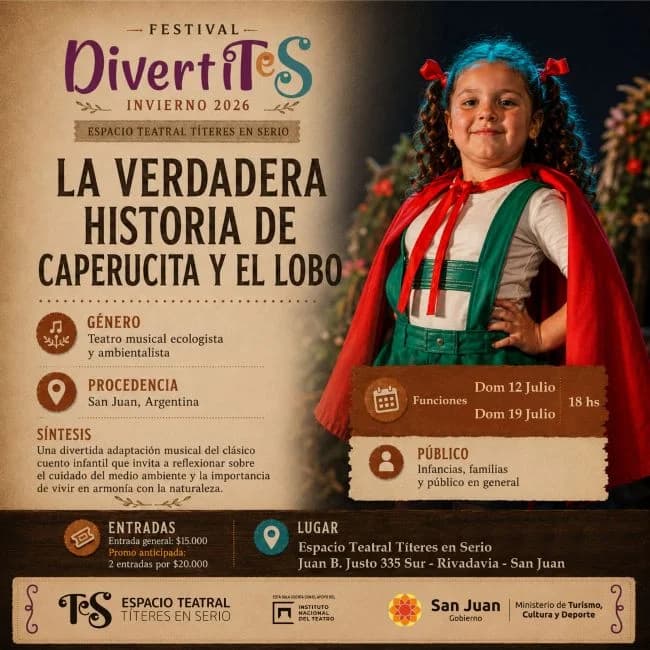 La Verdadera Historia de Caperucita y el Lobo