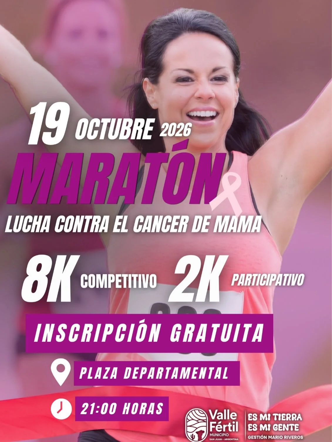 Maraton Lucha Contra el Cancer de Mama — Deportes
