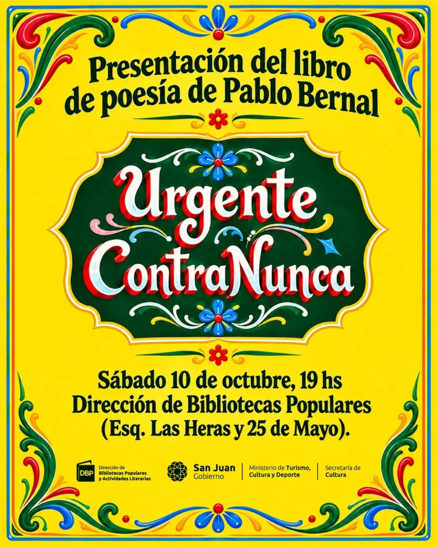 Presentacion del Libro: "Urgente ContraNunca"