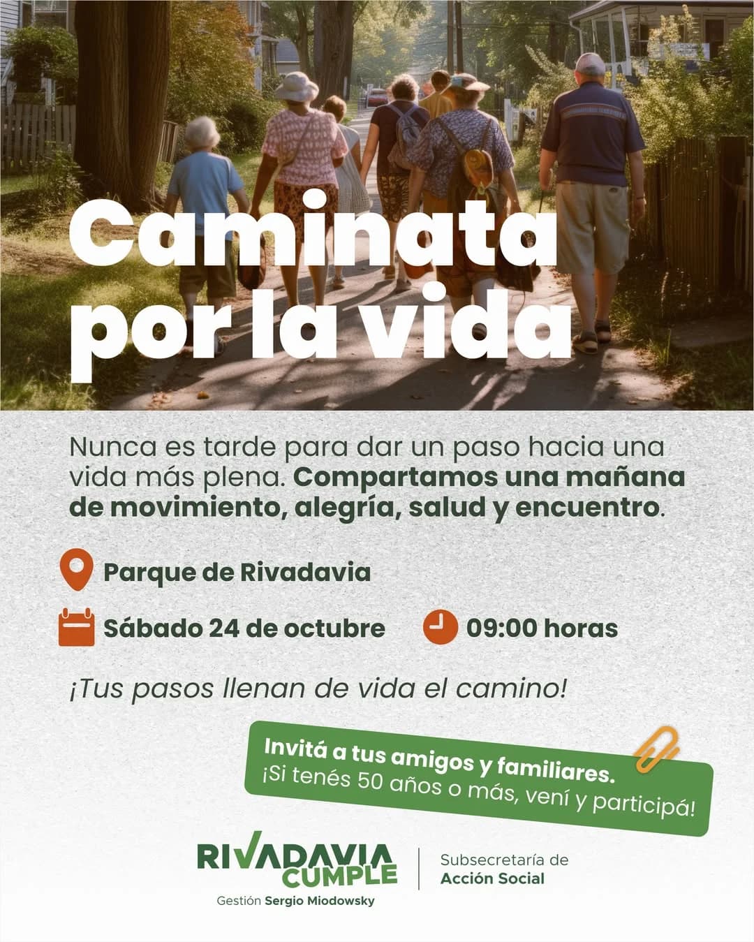 Caminata por la Vida — Deportes