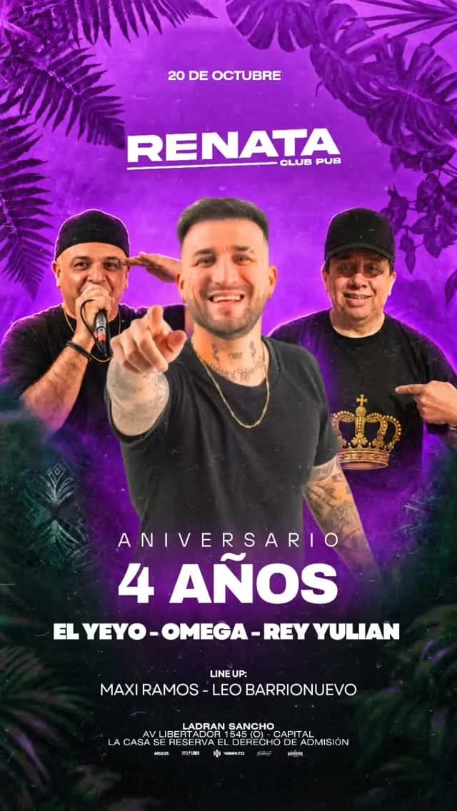 Aniversario 4 Años — Fiestas