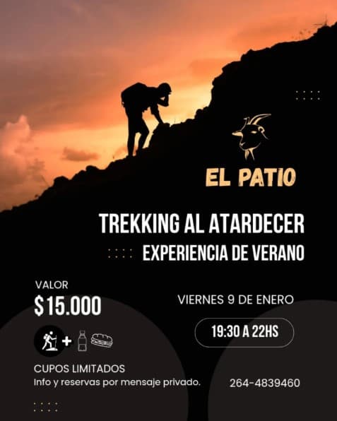 Trekking al Atardecer