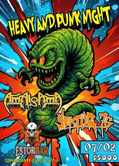 Otros en San Juan: Heavy and Punk Night - Sektor 7G | Amalgama en Cmte. Cabot Oeste 2107 el sáb, 7 de febrero