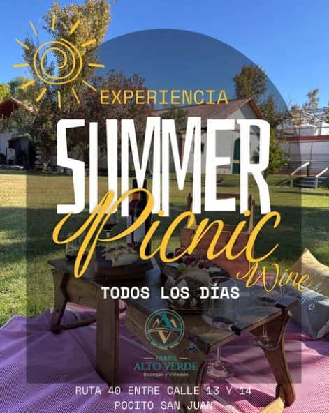 Experiencia Summer - Picnic Wine
