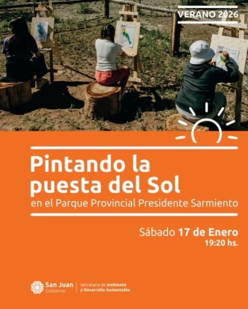 Pintando la Puesta del Sol