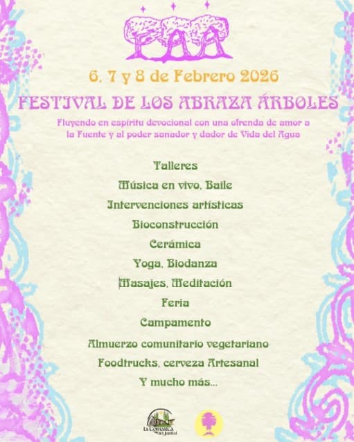 Otros en San Juan: Festival de los Abraza Arboles en La Comarca del Jarillal - Los mejores precios en nuestro sitio web! el vie, 6 de febrero
