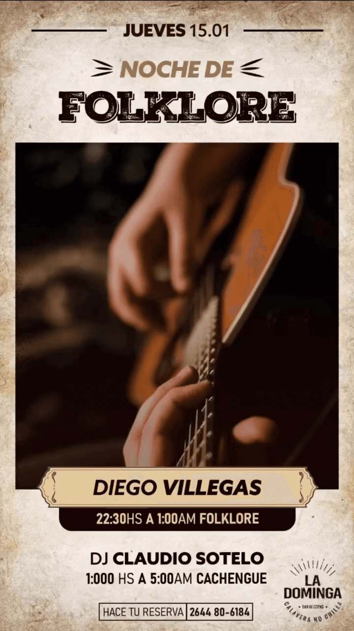 Noche de Folklore - Diego Villegas