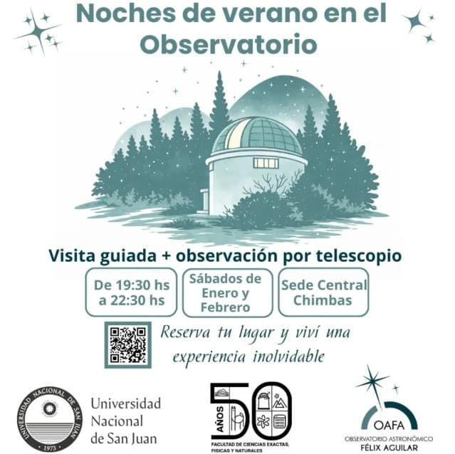 Otros en San Juan: Visita Guiada + Observacion por Telescopio en Observatorio Astronómico Felix Aguilar el sáb, 7 de febrero