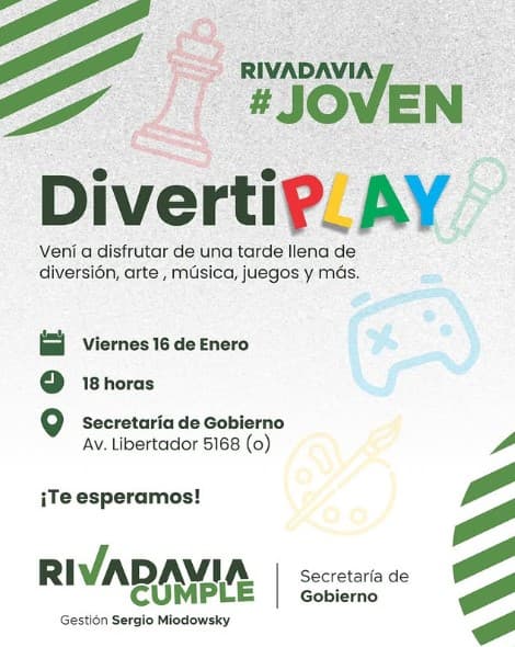 Rivadavia Joven - DivertiPlay