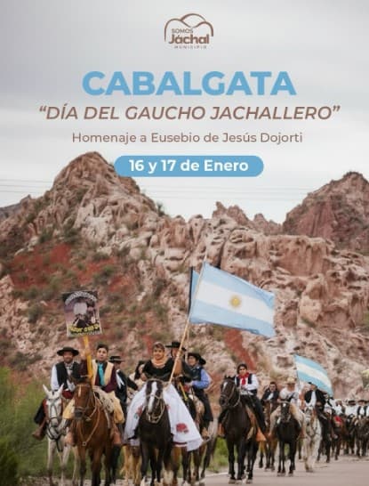 Cabalgata "Dia del Gaucho Jachallero"