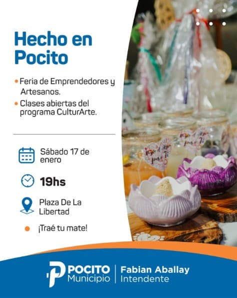 Hecho en Pocito - Feria de Emprendedores & Artesanos