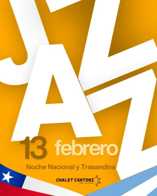 Música en San Juan: 5º Edicion Festival de Jazz - Noche Nacional & Trasandina en Chalet Cantoni · Casa Cultural el vie, 13 de febrero