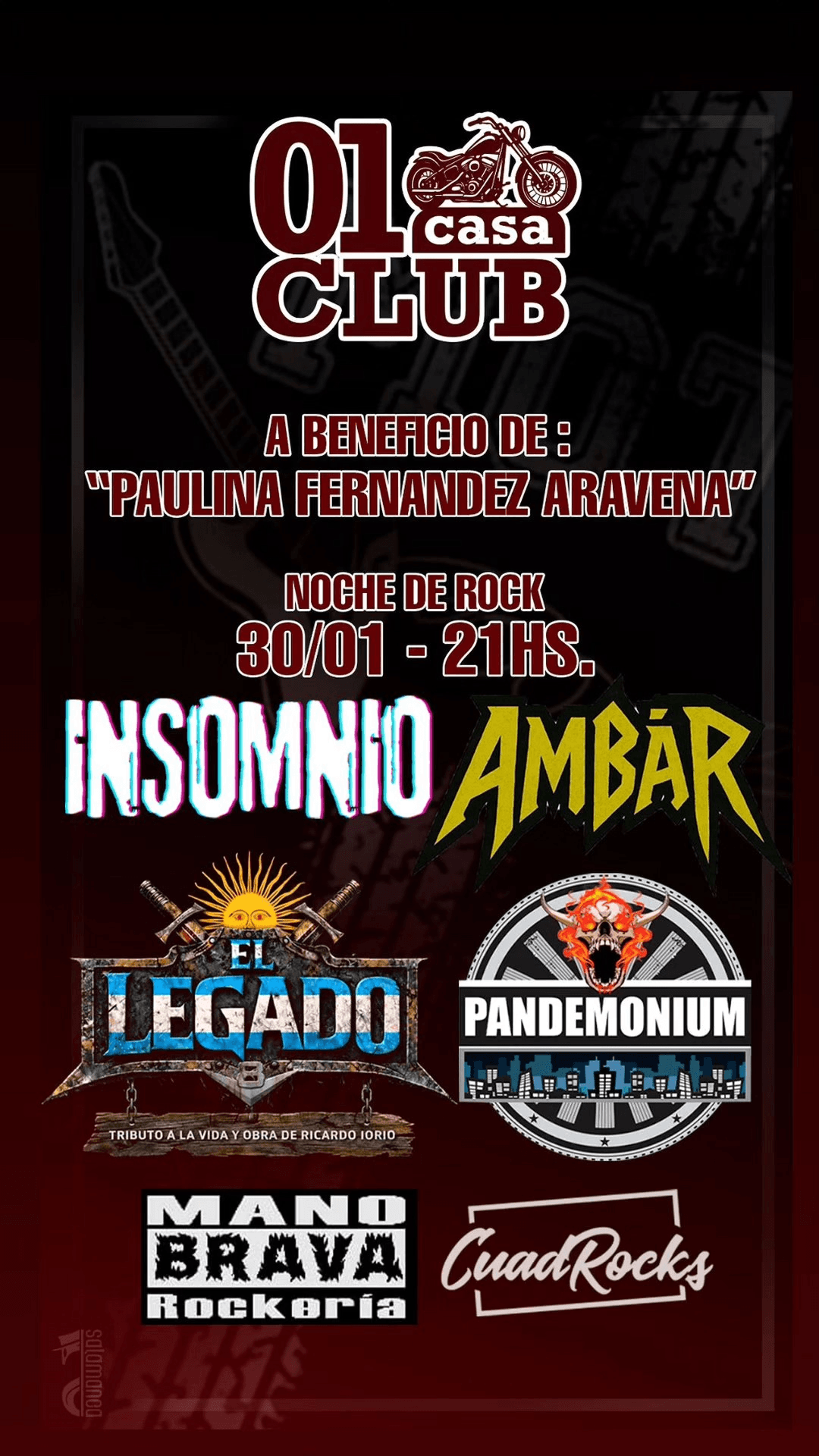 Show a Beneficio - Ayudemos a Paulina Fernandez