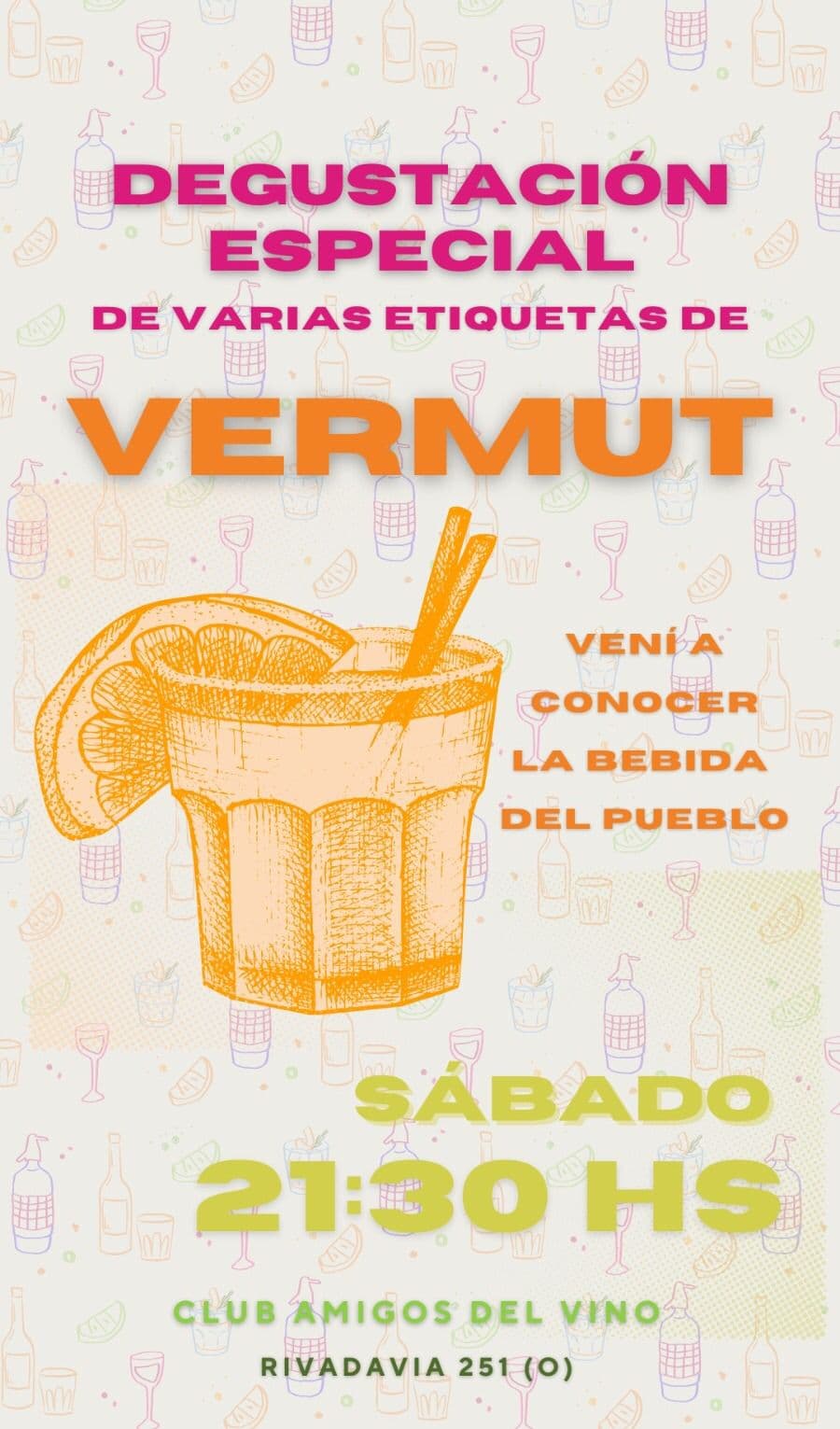 Degustacion Especial de Vermut