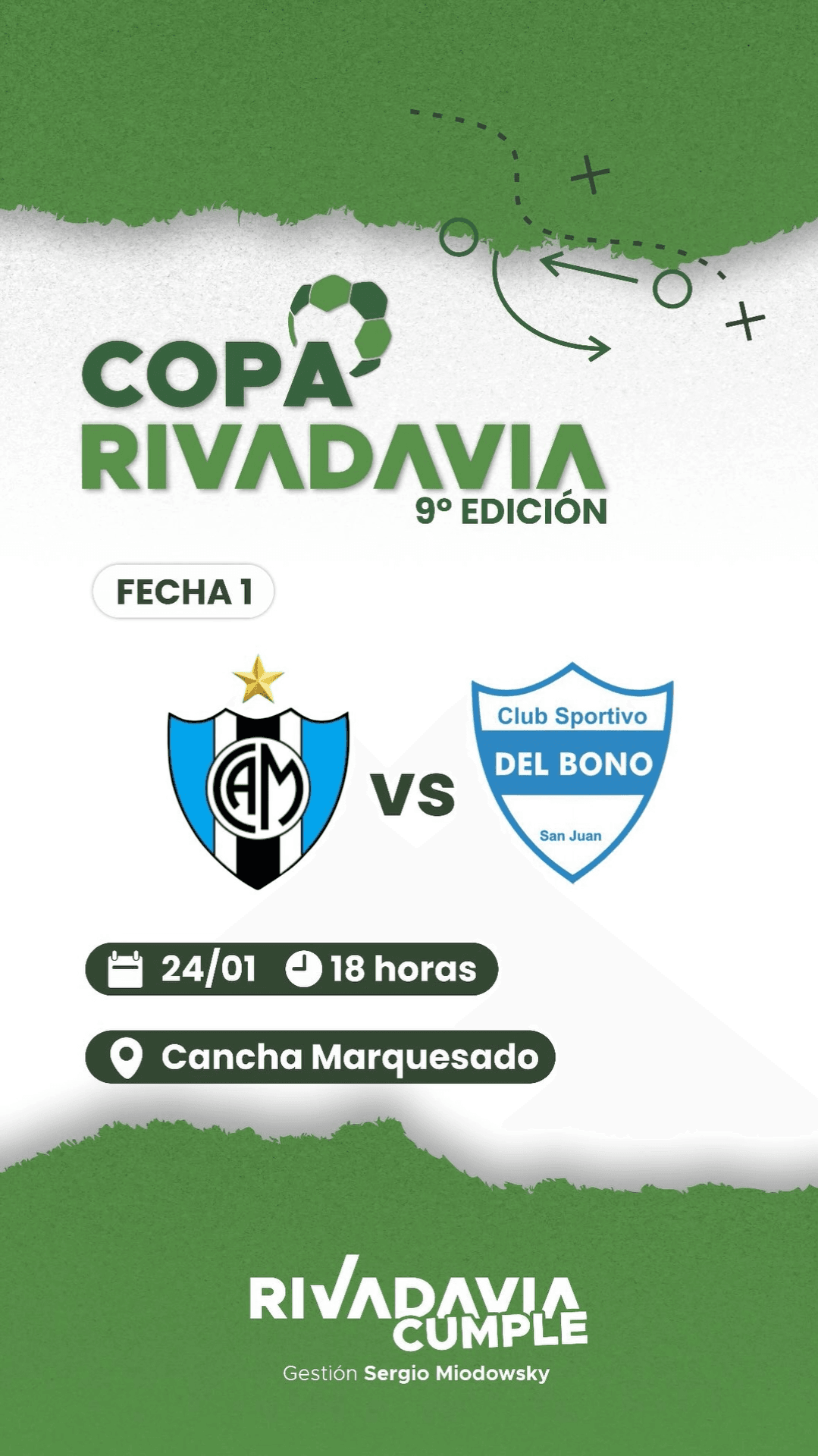 Copa Rivadavia 9º Edicion: Marquesado vs Del Bono