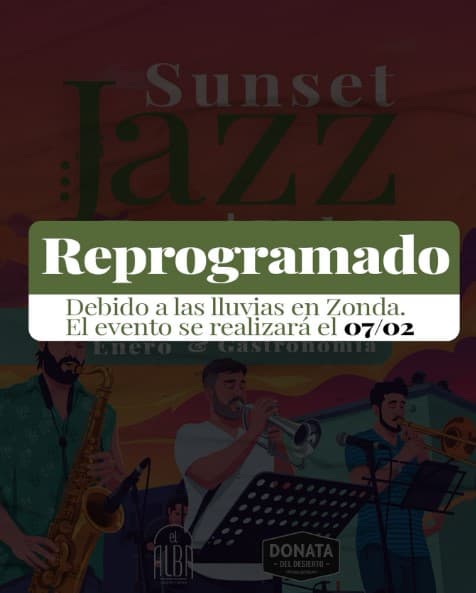 Música en San Juan: Reprogramado > Sunset Jazz Fest Vol II en El Alba el sáb, 7 de febrero