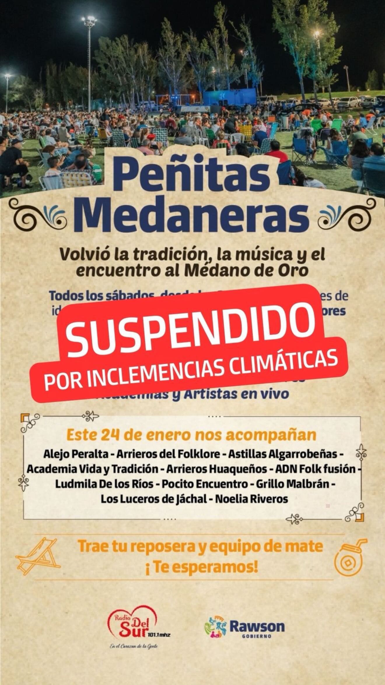 Suspendido > Peñitas Medaneras