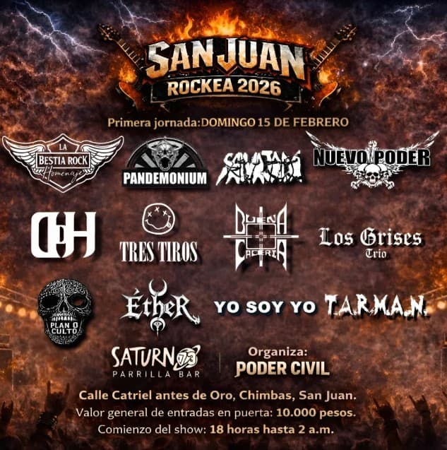 San Juan Rockea 2026 1º Edicion