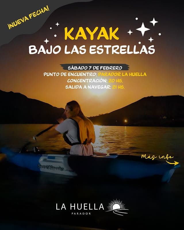 Reprogramado > Kayak Bajo la Luna Llena