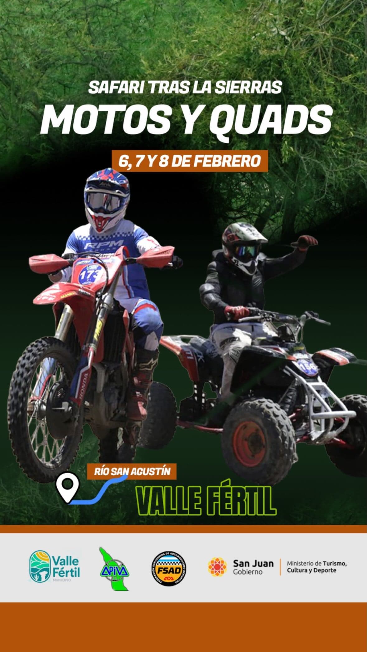 Safari Tras las Sierras 2026 - Motos y Quads