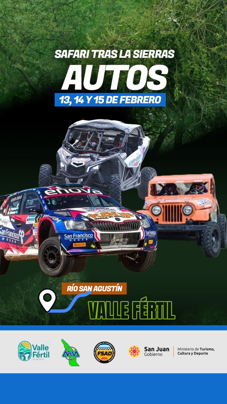 Safari Tras las Sierras 2026 - Autos