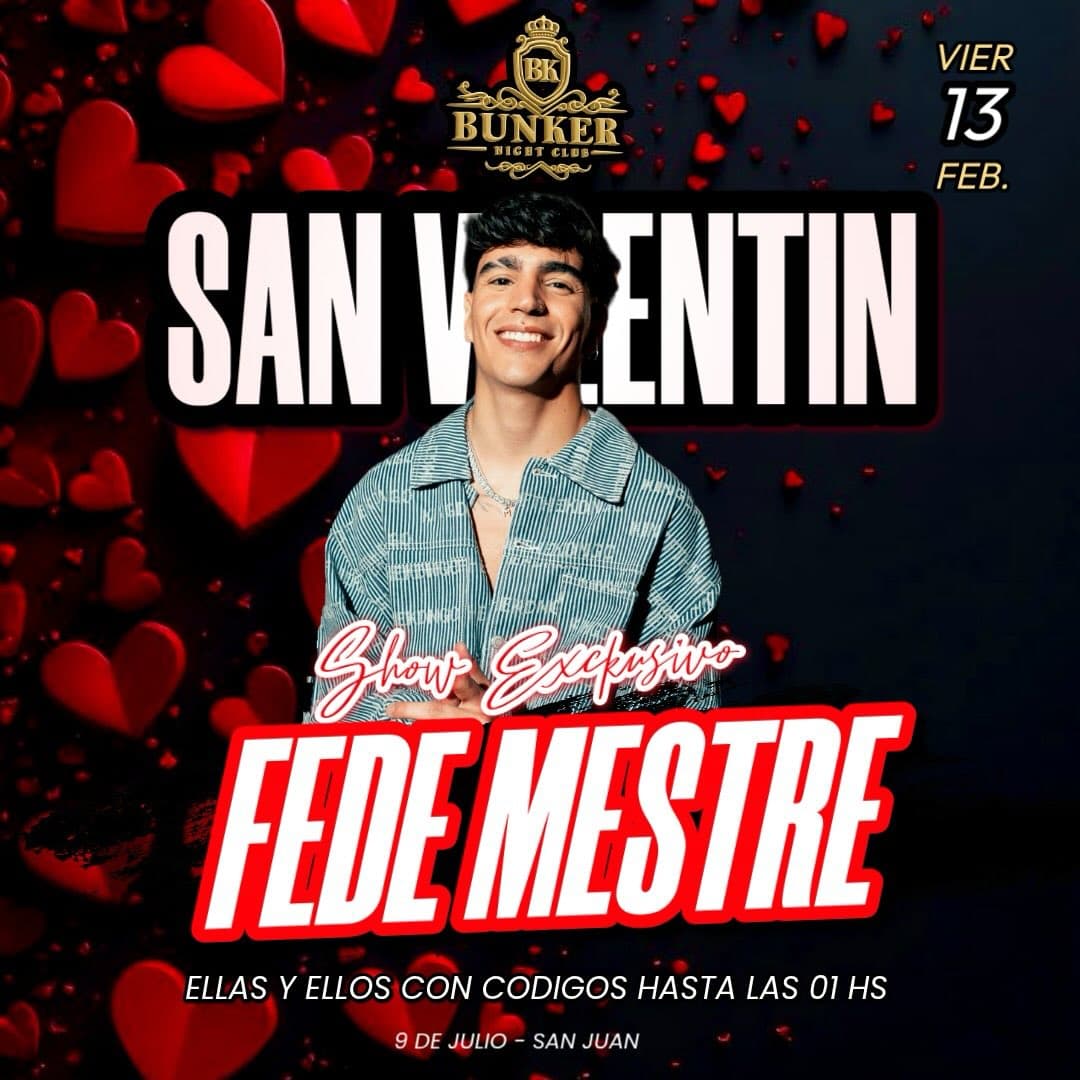 San Valentin - Fede Mestre