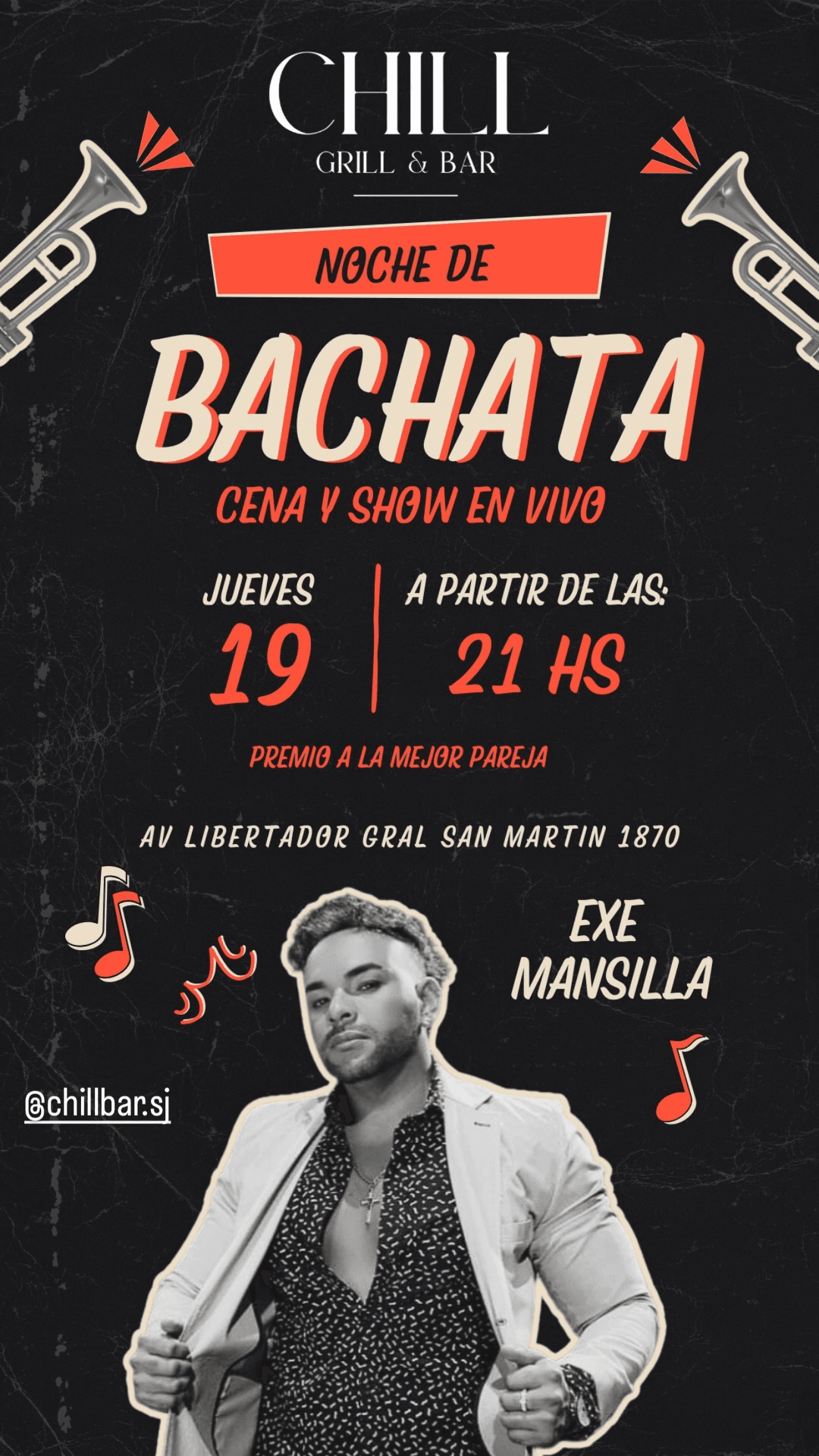 Noche de Bachata - Exe Mansilla