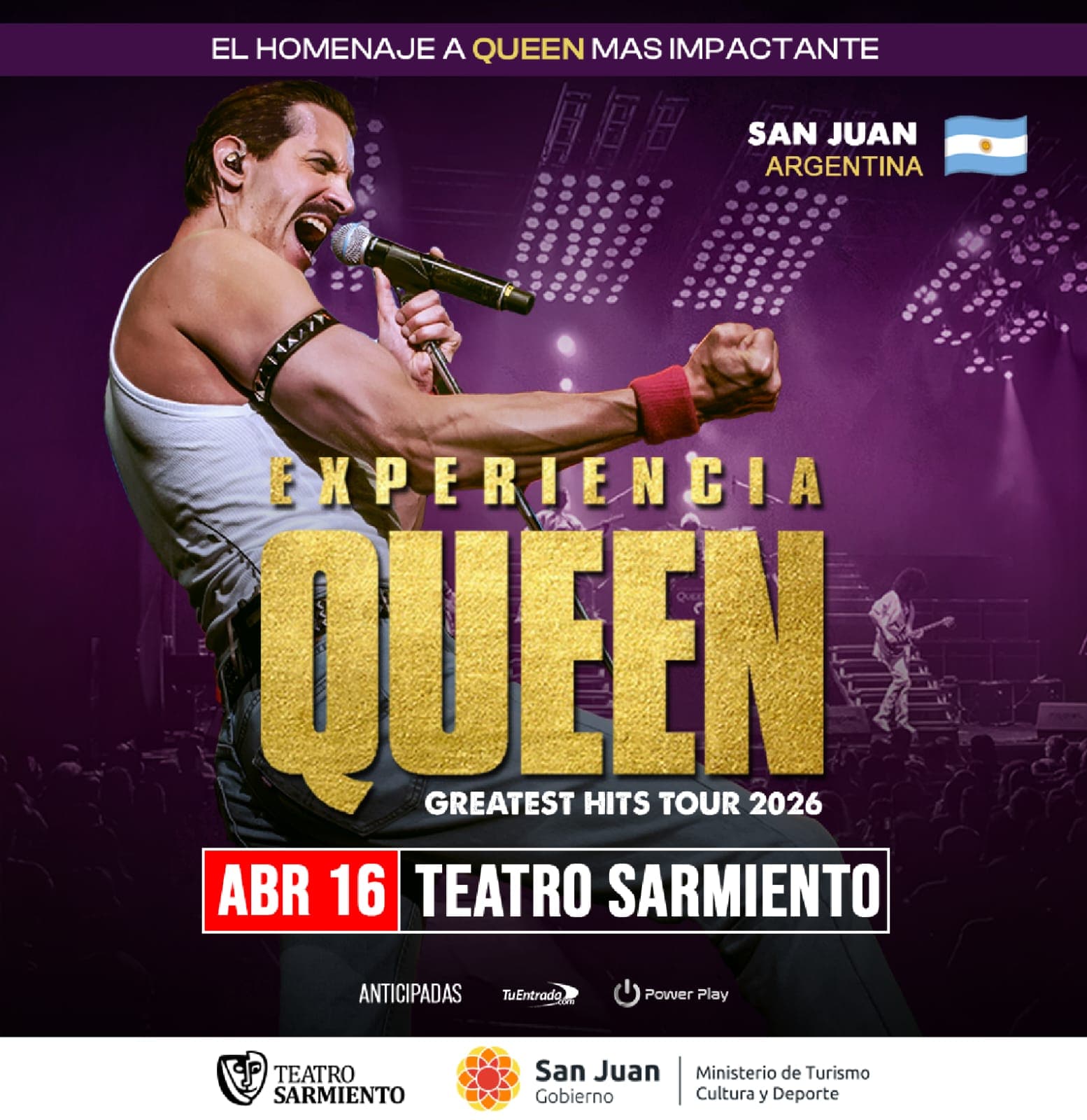 Experiencia Queen - Greatest Hits Tour 2026