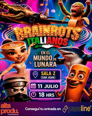 Brainrots Italianos - En el Mundo de Lunara